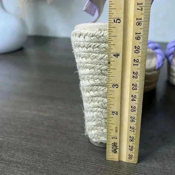 NEW BP Goldie Braided Wedge Sandal  Purple Size 9.5M - Picture 8 of 12